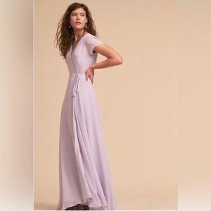 Yumi Kim/BHLDN Calypso Amethyst Wrap Around Dress (Size L)
